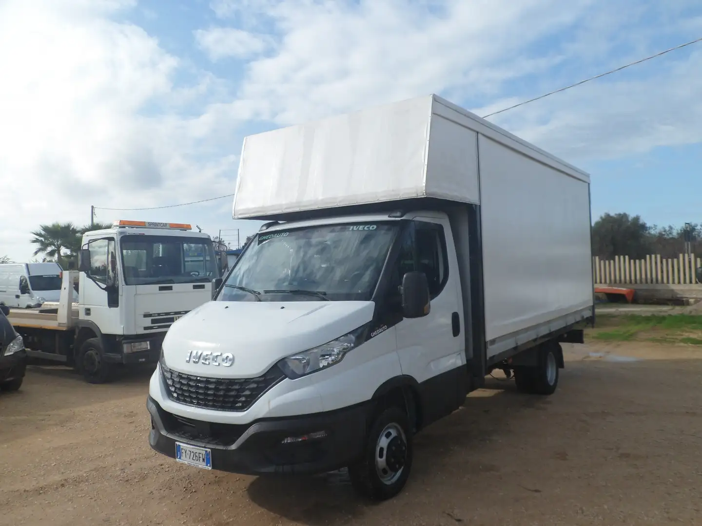 Iveco Daily 35c16 centinato Blanc - 1