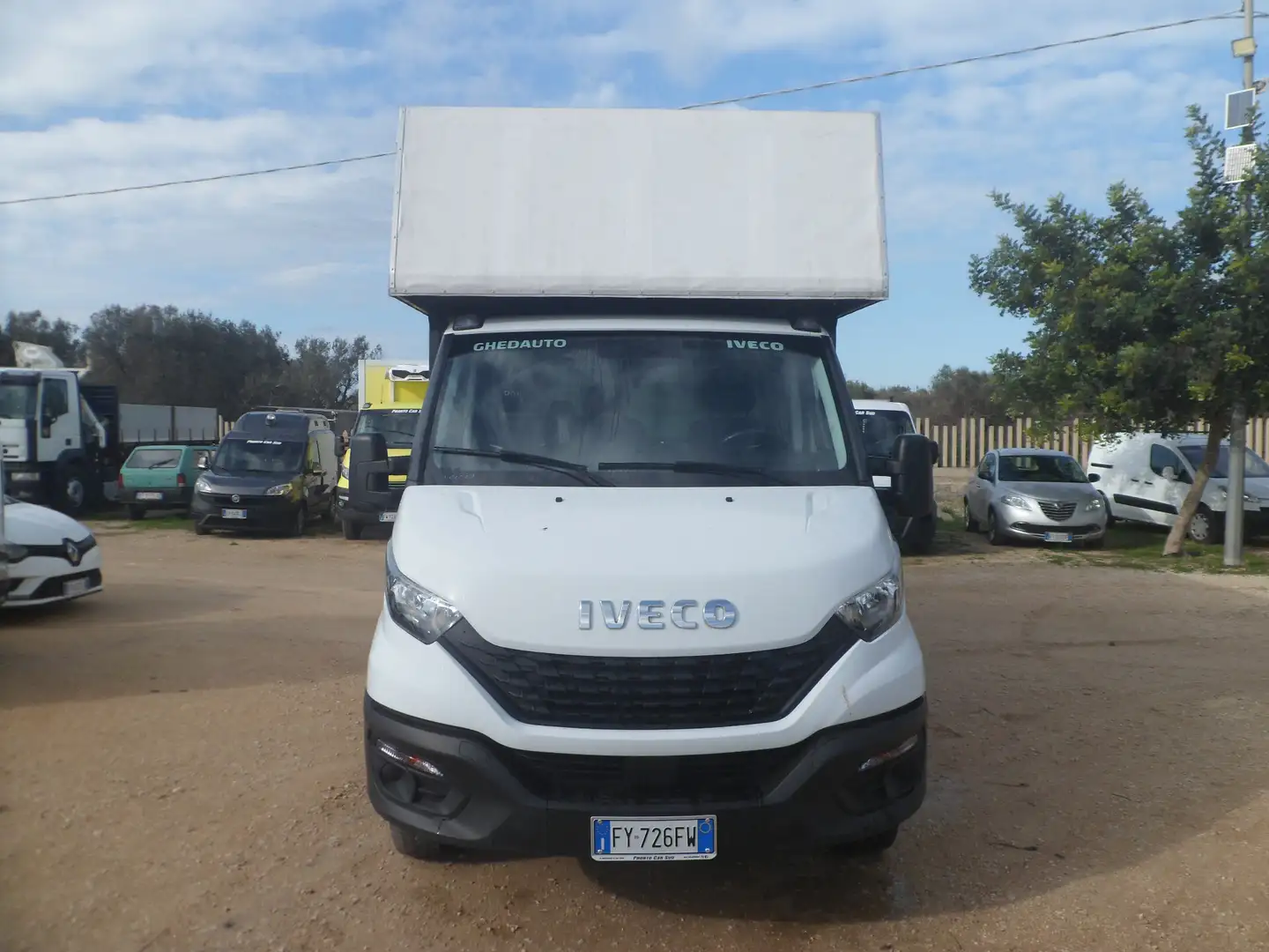 Iveco Daily 35c16 centinato Blanc - 2