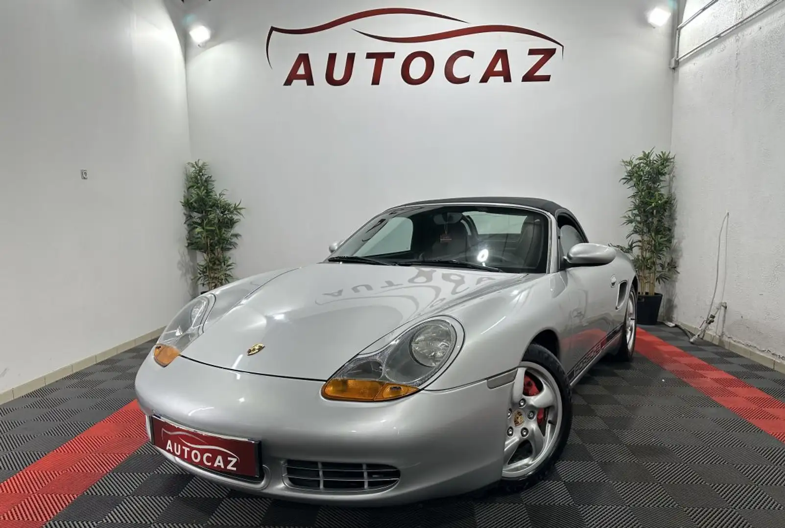 Porsche Boxster 3.2i S Tiptronic S AUTOMATIQUE *2 Places +HARDTOP Grau - 2