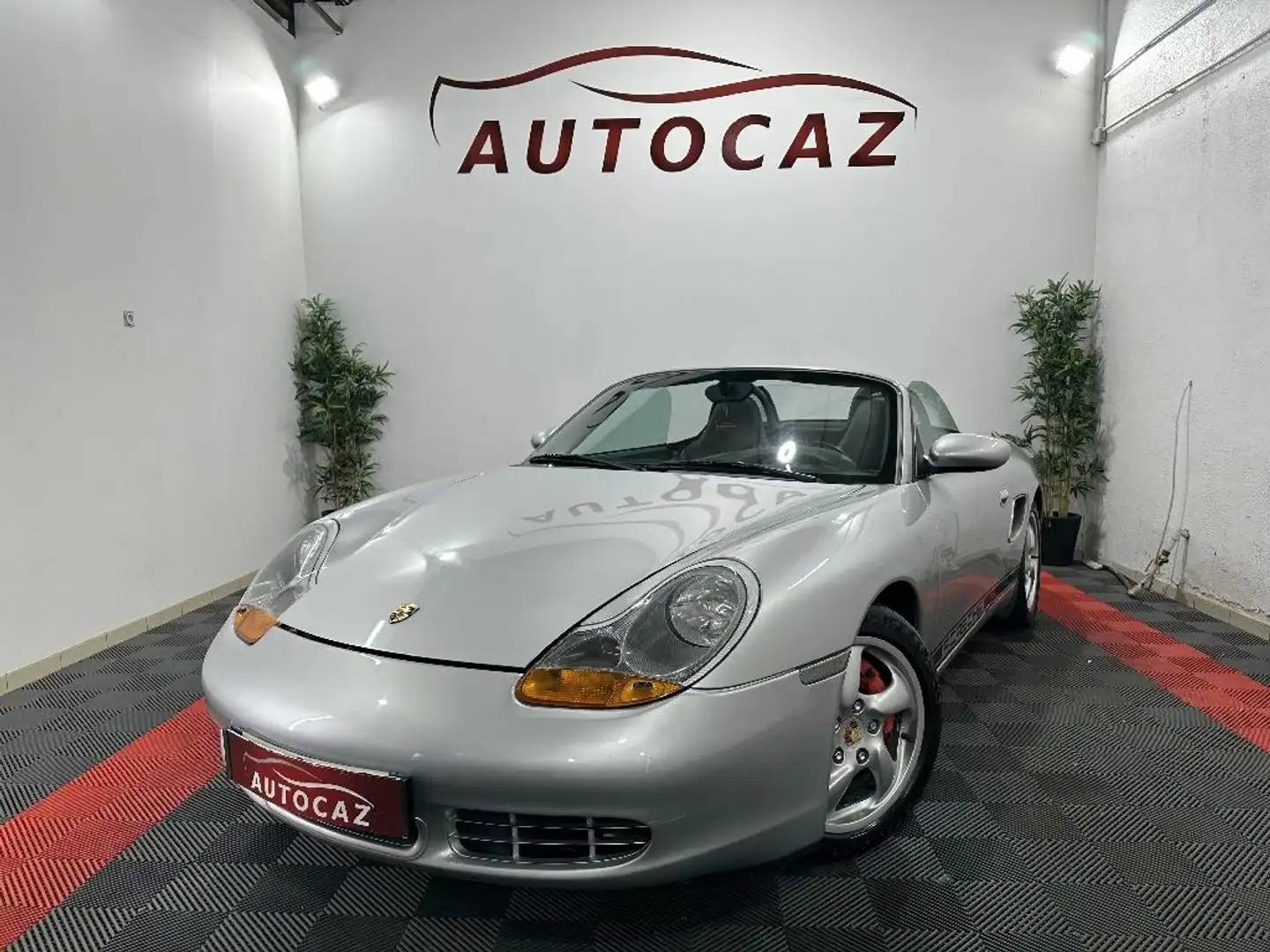 Porsche Boxster 3.2i S Tiptronic S AUTOMATIQUE *2 Places +HARDTOP Grau - 1