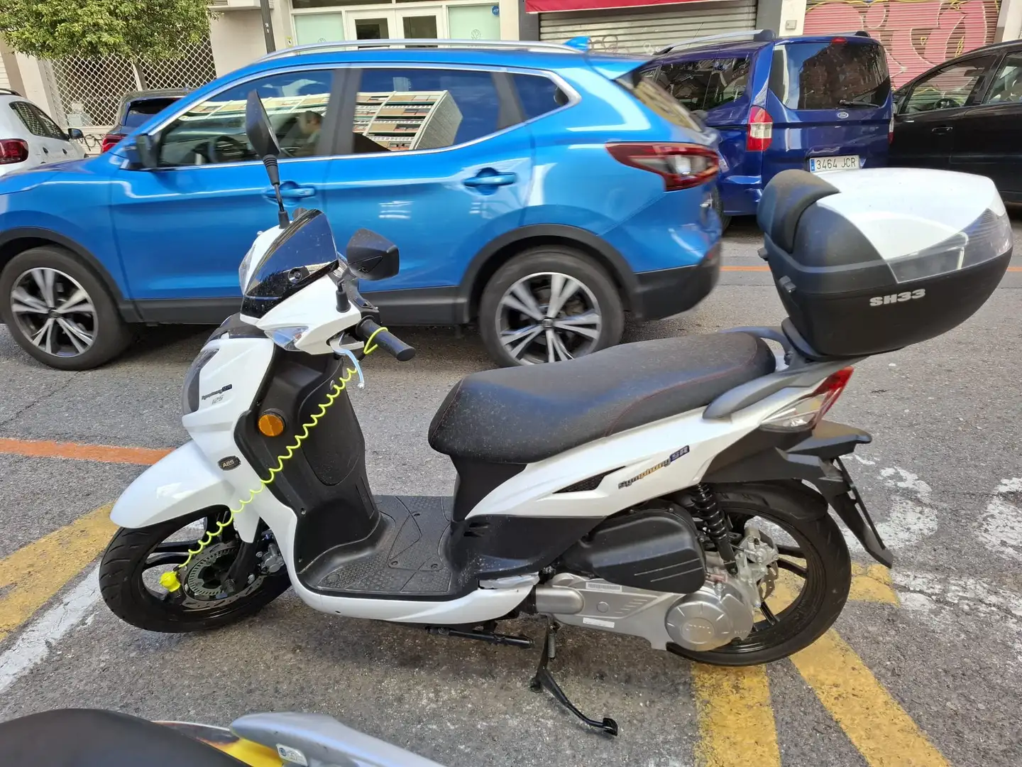 SYM Symphony 125 SR ABS Blanco - 2
