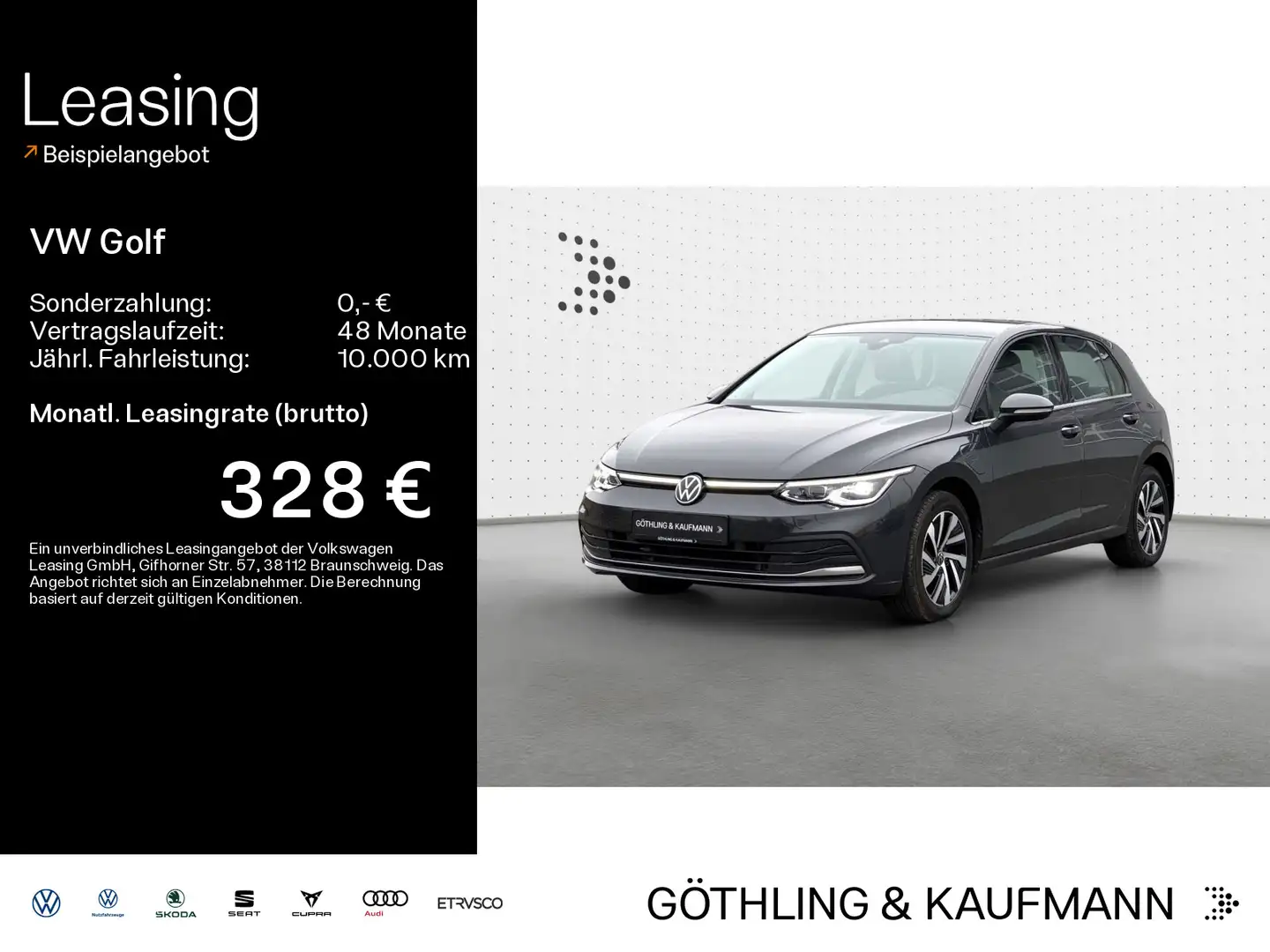 Volkswagen Golf Style 1.4TSI eHybrid *NAVI*LED*ACC*SHZ*PDC* Grau - 1
