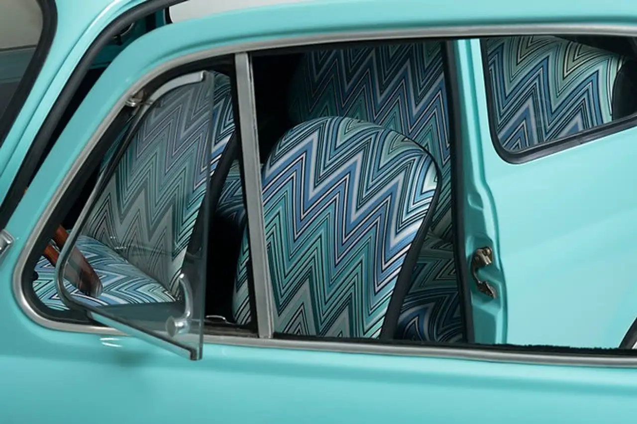Fiat 500 R Intérieur Missoni, foto 4