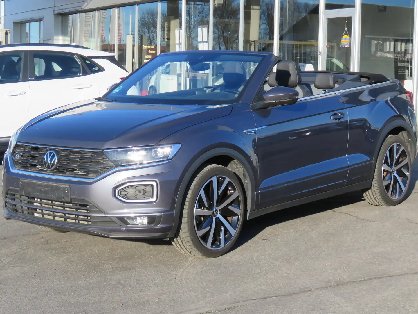 Volkswagen T-Roc T-Roc Cabriolet 1.5 TSI ACT OPF R-Line Gris - 1