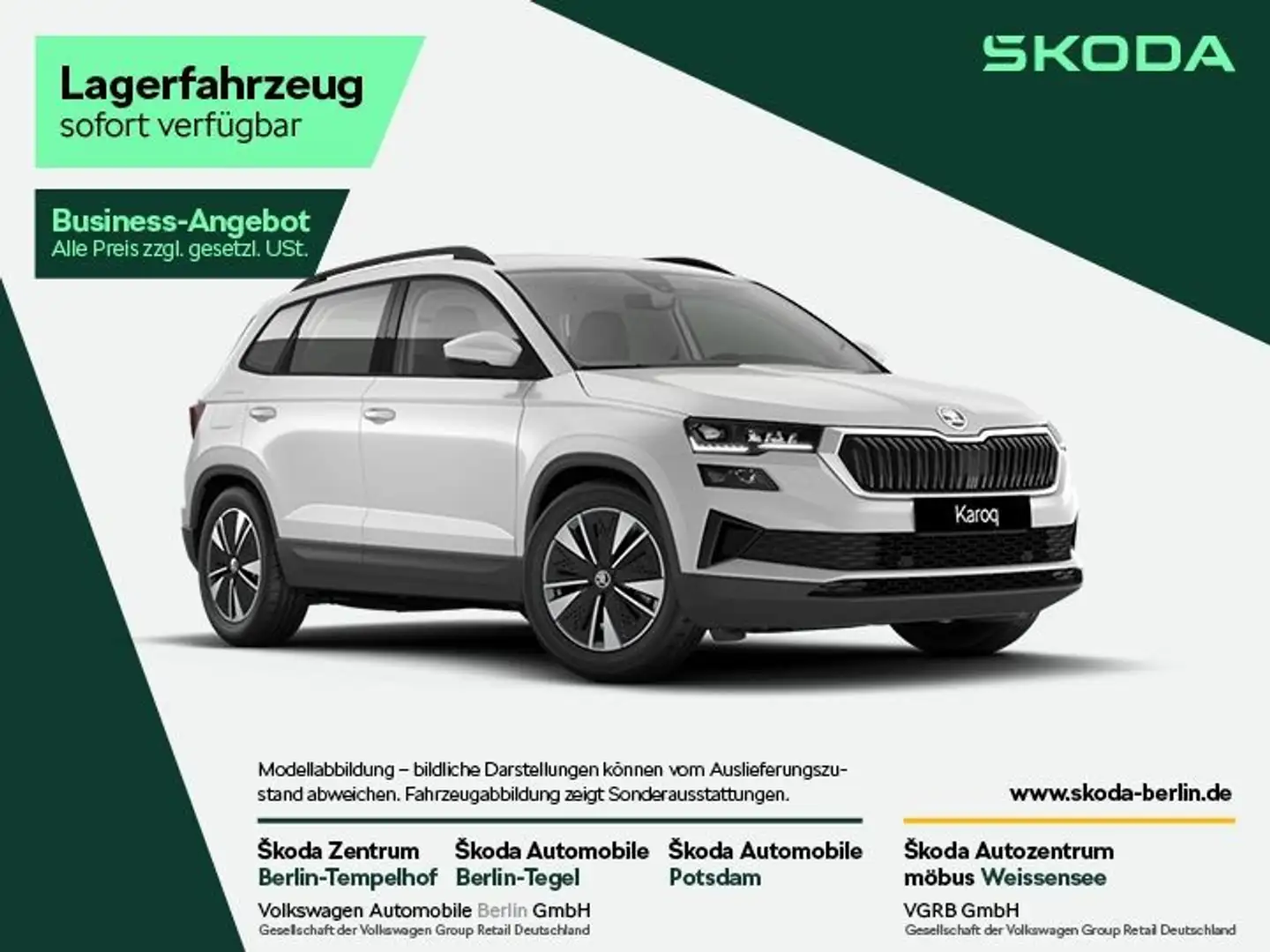 Skoda Karoq 1.5TSI DSG Selection NAVI MATRIX-LED PDC Weiß - 1