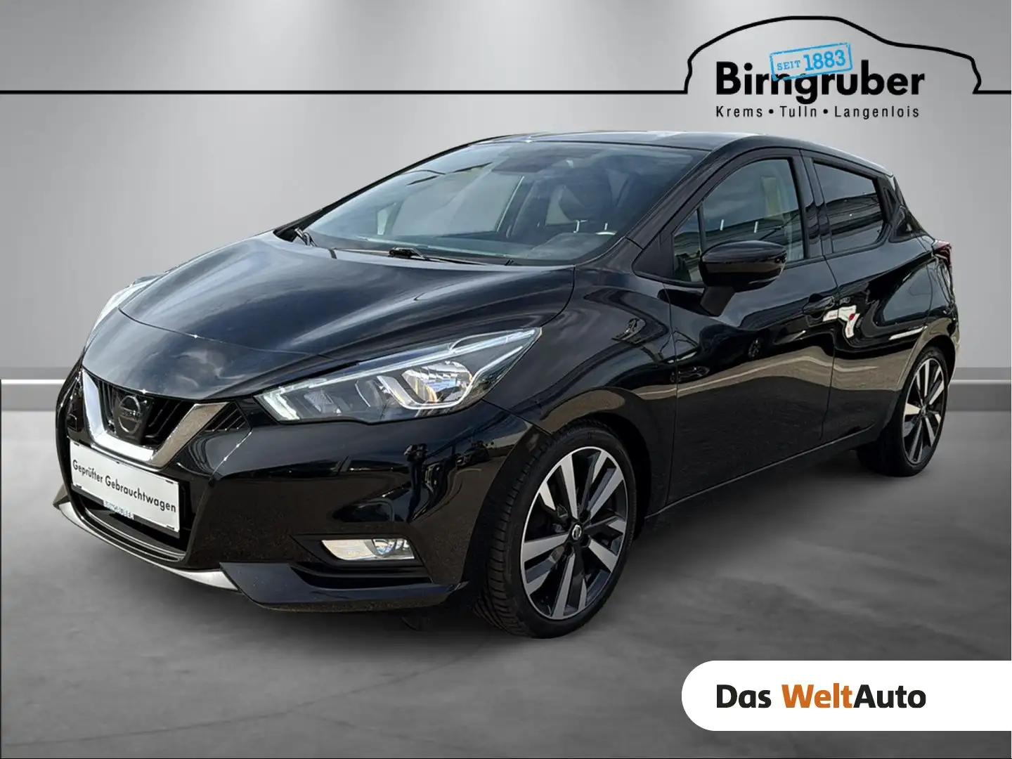 Nissan Micra N-Connecta Schwarz - 1