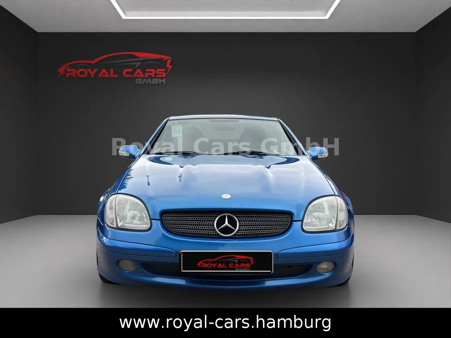 Mercedes-Benz SLK 200 Kompressor*TEMPOMAT*KLIMA*SHZ*LEDER* Blau - 2
