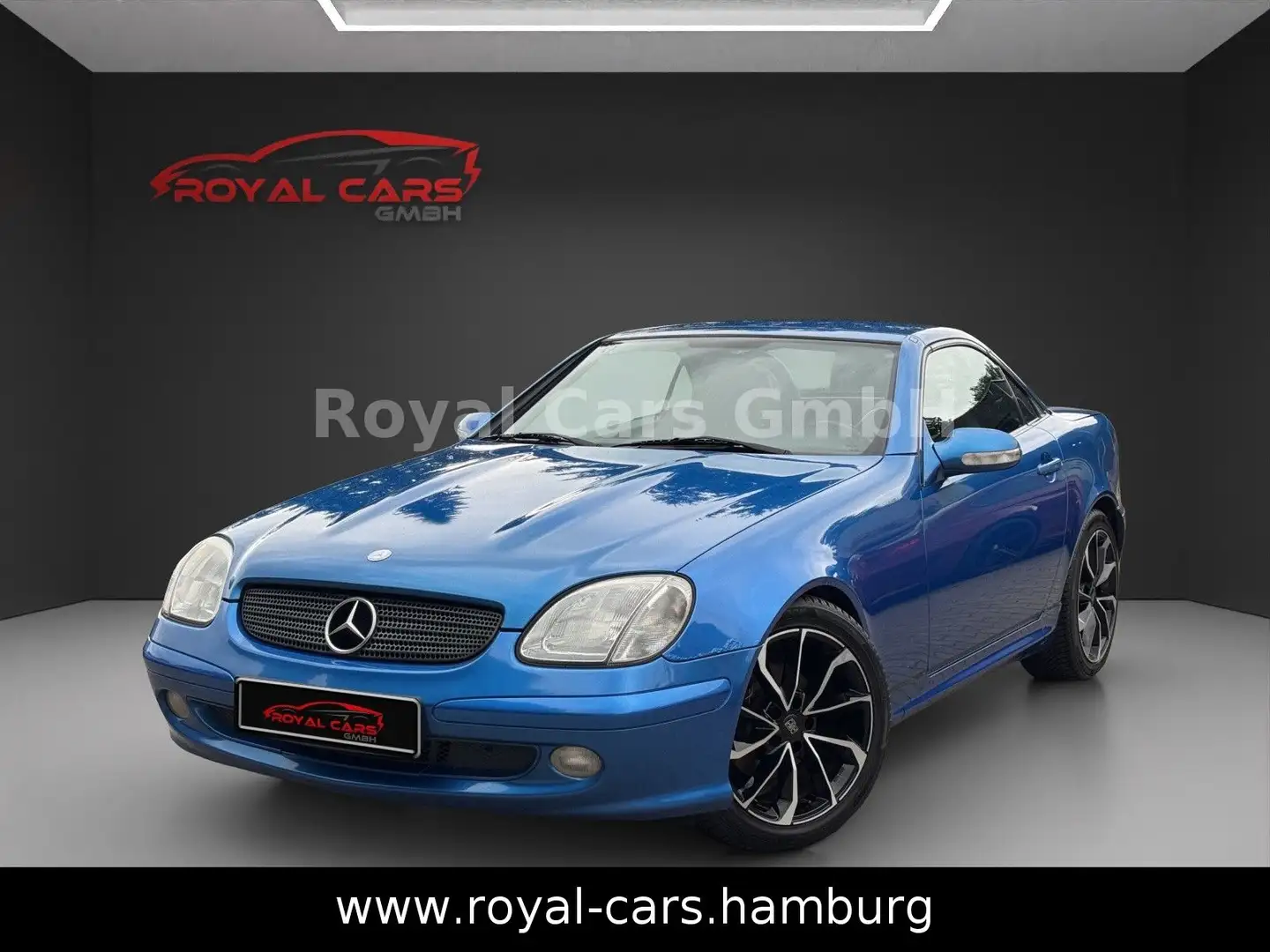 Mercedes-Benz SLK 200 Kompressor*TEMPOMAT*KLIMA*SHZ*LEDER* Blau - 1