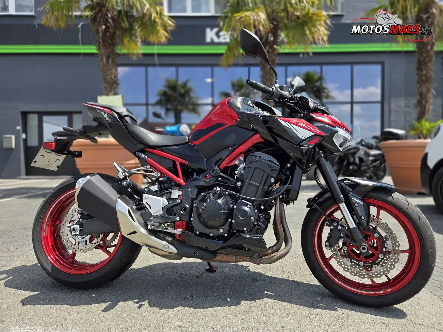 Kawasaki Z 900 e 70 kw 35 kw versie Rouge - 1