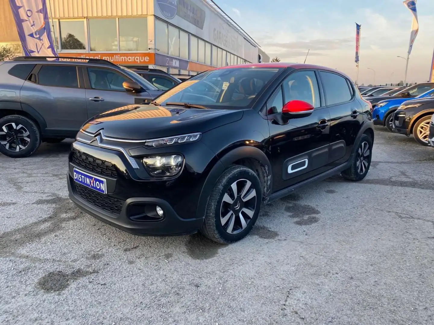 Citroen C3 Shine - 1.2 PT - 110 -  EAT6 - Radars Arrière + MirrorLink Schwarz - 1