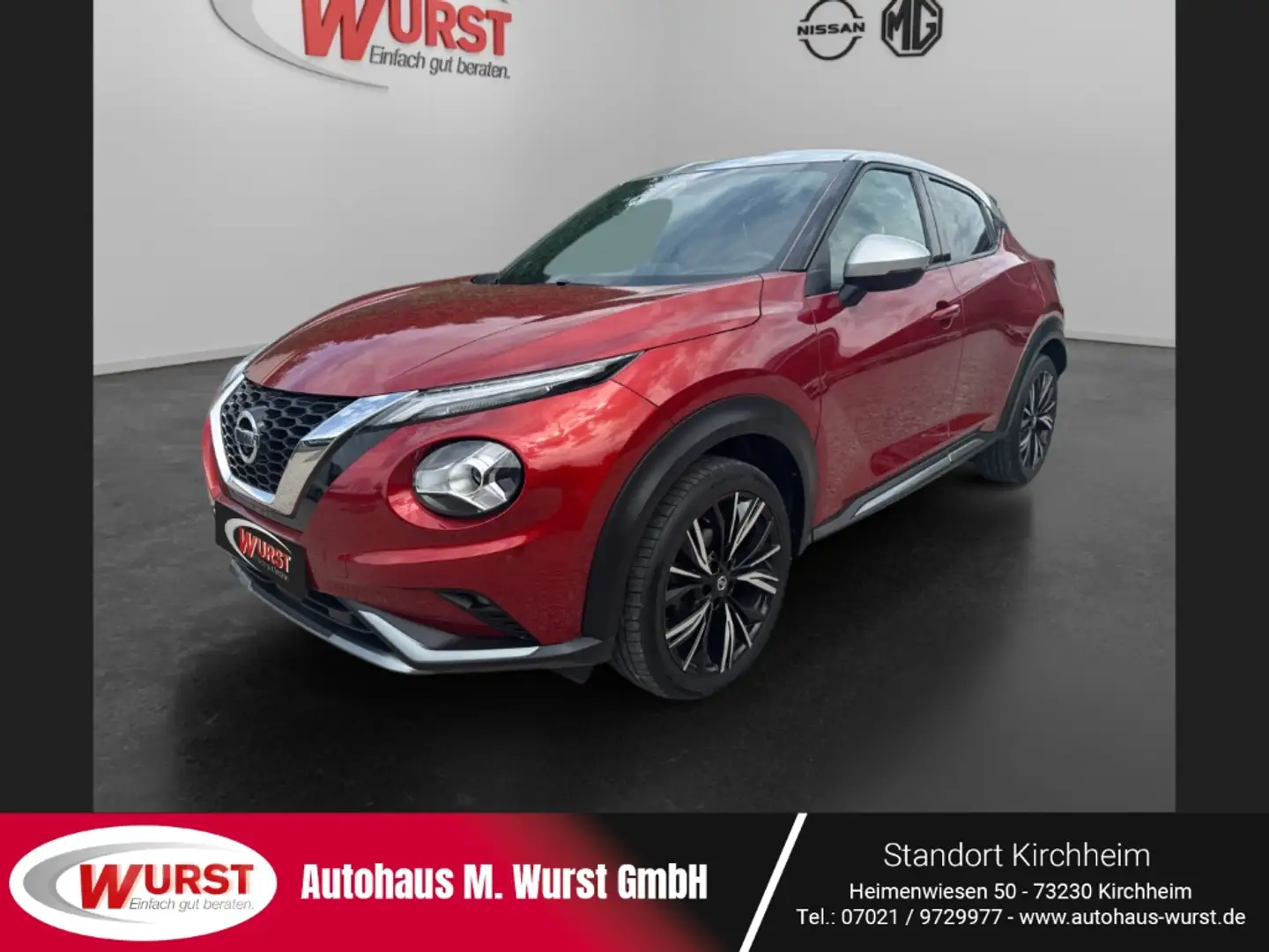Nissan Juke 1.0 DIG-T N-DESIGN DCT Pro-Pilot-Syst. Safety-Shie Oranžová - 1