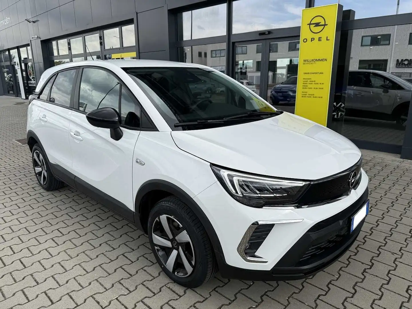 Opel Crossland 1.2  110 CV  Edition GPL !!!!! Blanc - 1