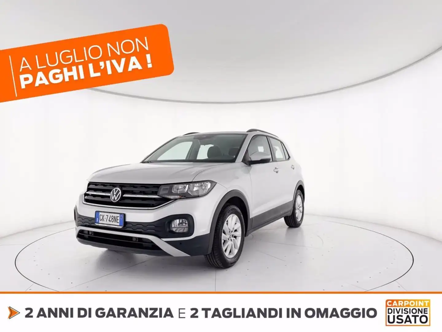 Volkswagen T-Cross 1.0 tsi style 95cv Grigio - 1