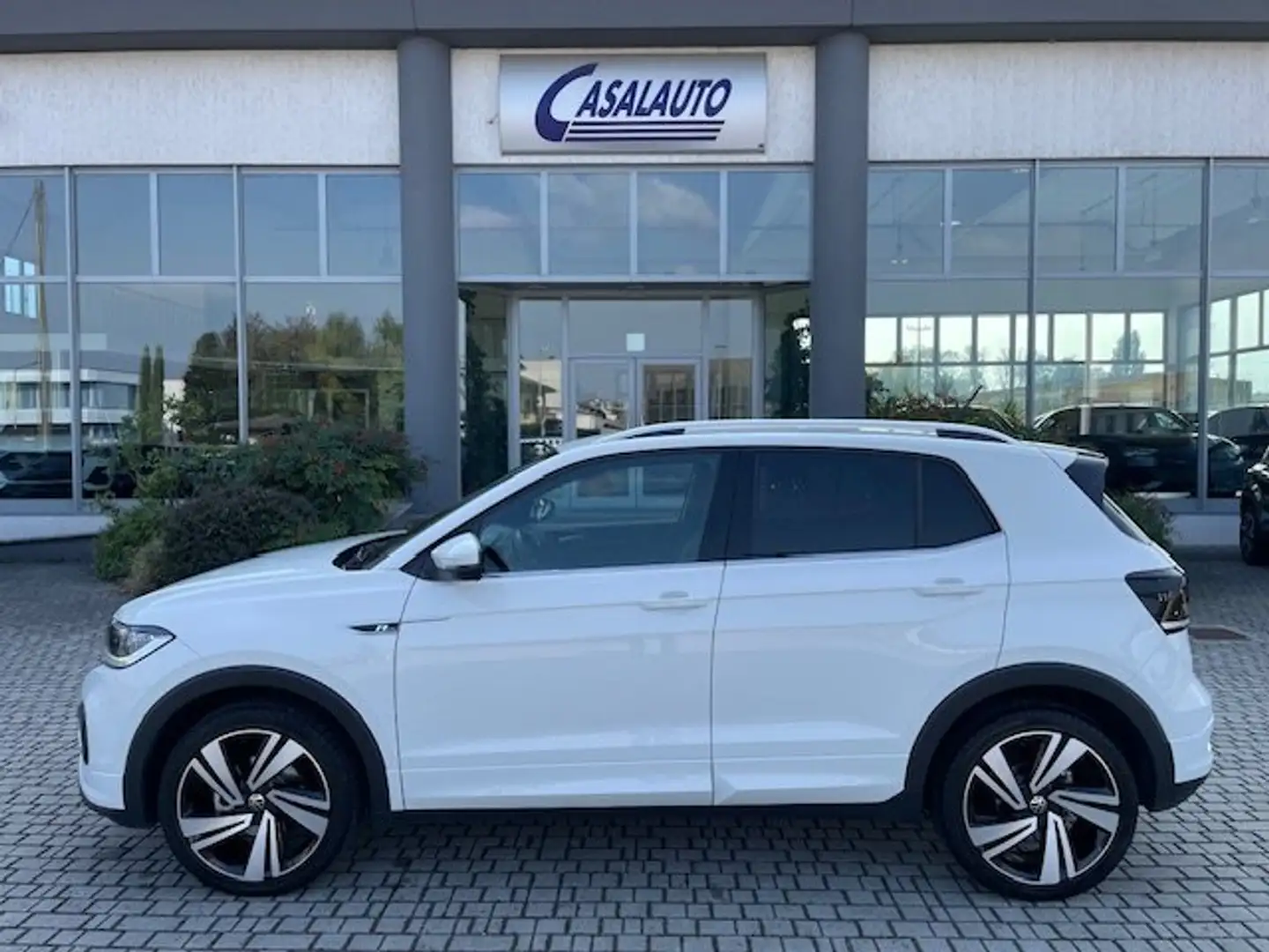Volkswagen T-Cross T-Cross 1.5 TSI R-Line 150 CV DSG SERVICE VW Blanc - 1