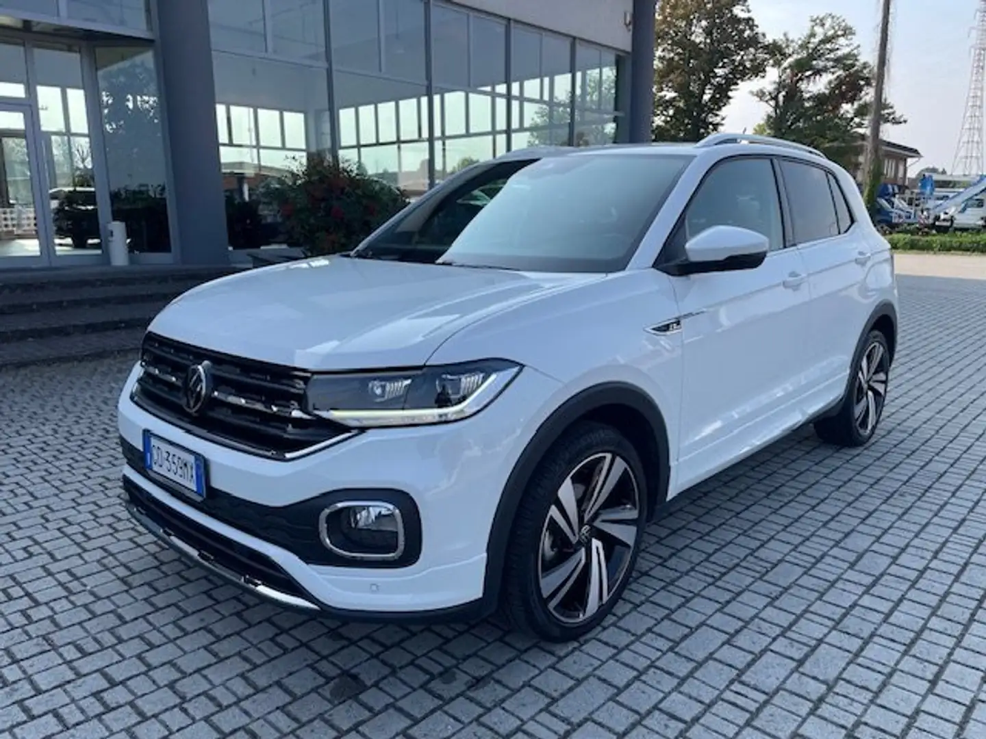 Volkswagen T-Cross T-Cross 1.5 TSI R-Line 150 CV DSG SERVICE VW Blanc - 2