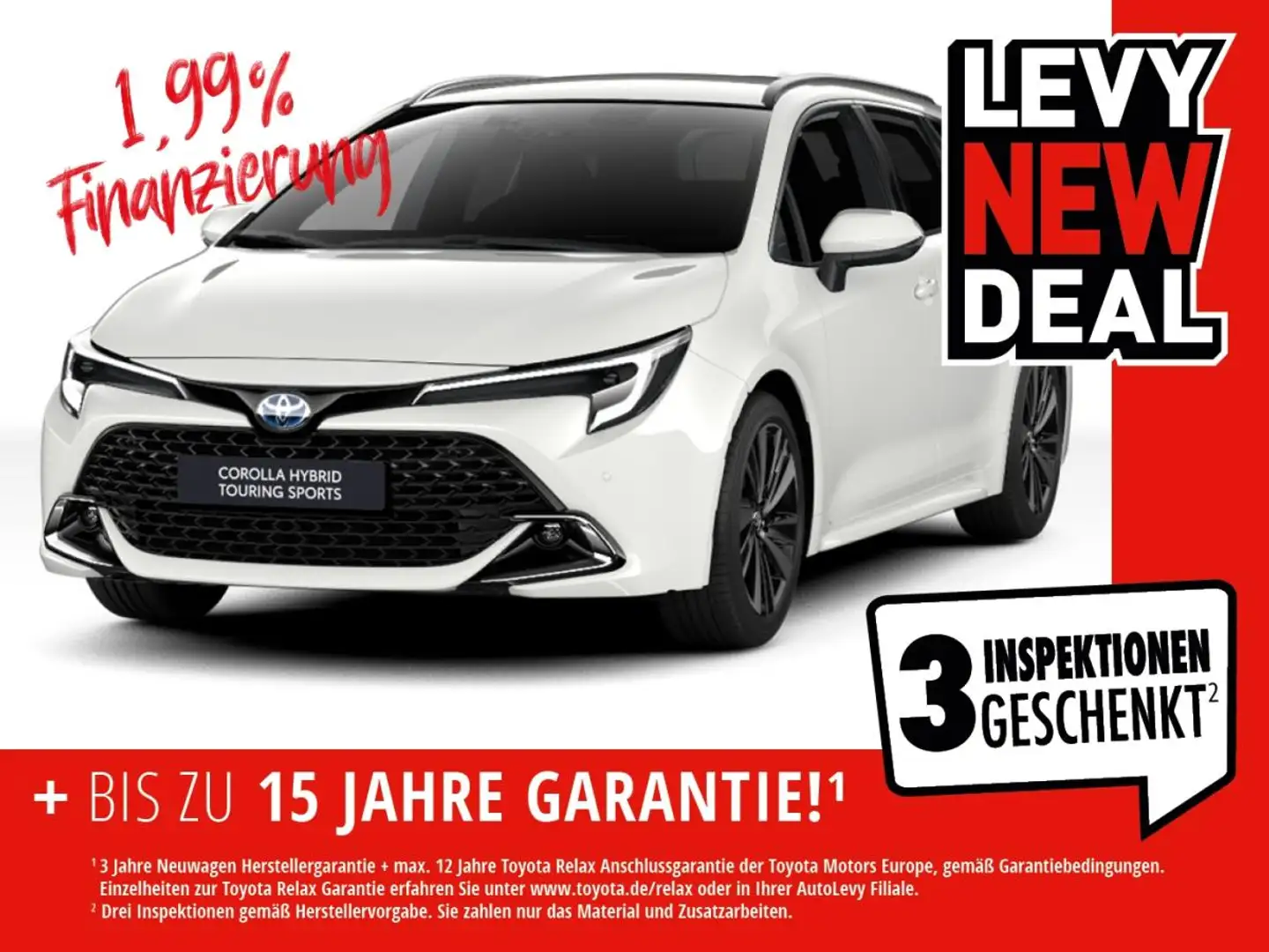 Toyota Corolla TS Teamplayer *Summer-Special 1,99% Weiß - 1