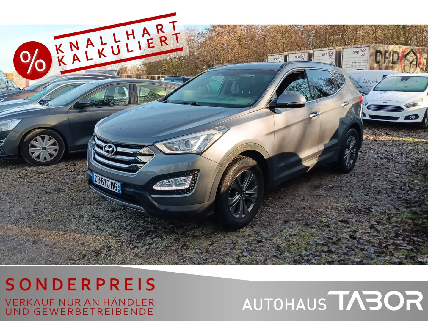 Hyundai SANTA FE 2.2 CRDi Style blue 4WD AHK Navi LM - 1