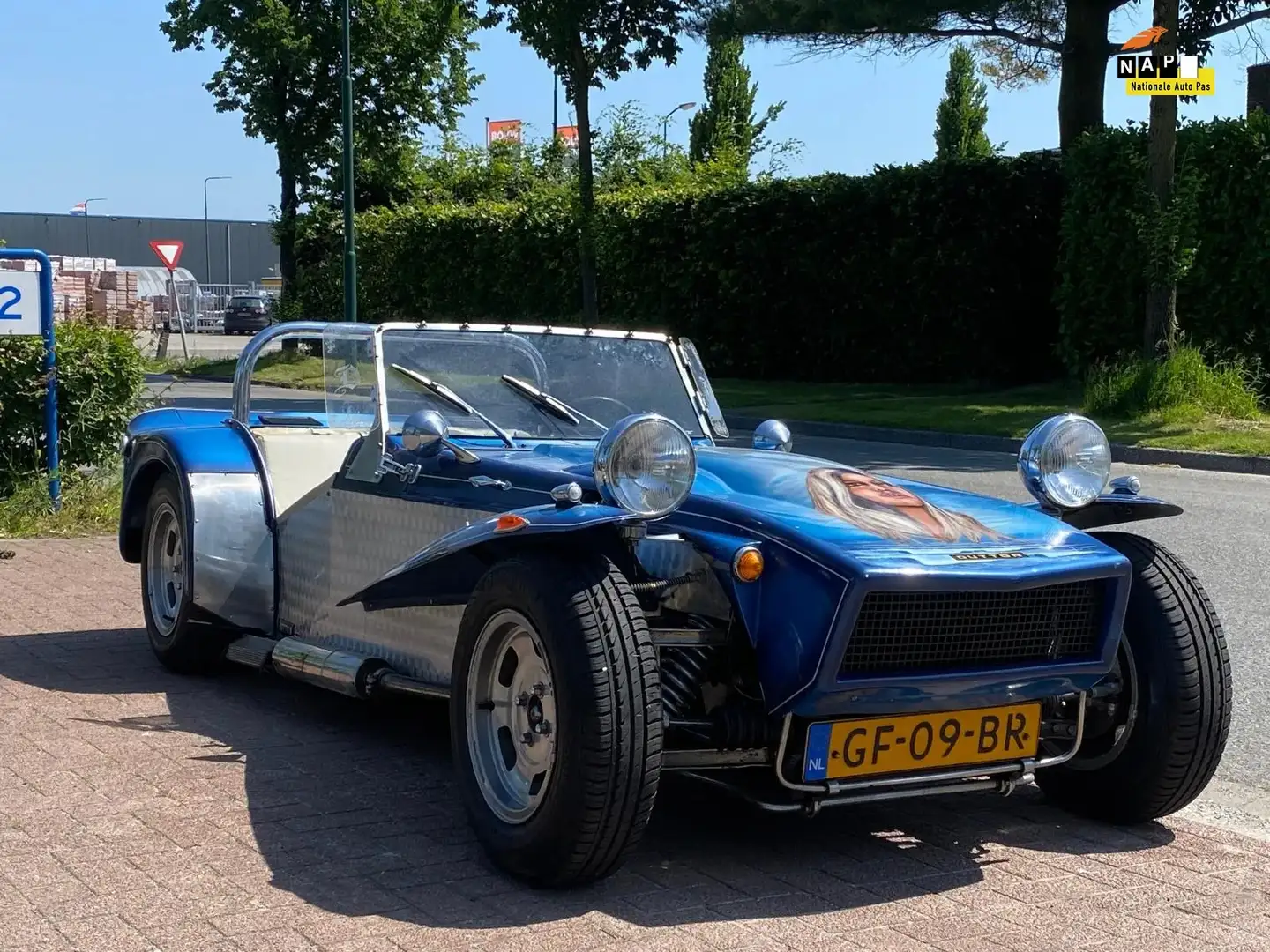 Dutton Axle Rigid Body Kitcar Triumph 1.3 | Straight 8V 5 Blau - 1
