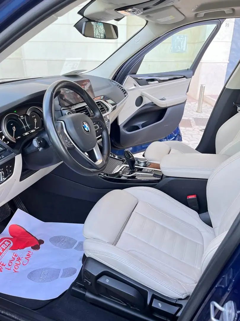 BMW X3 X3 G01 2017 xdrive20d xLine 190cv auto Kék - 1