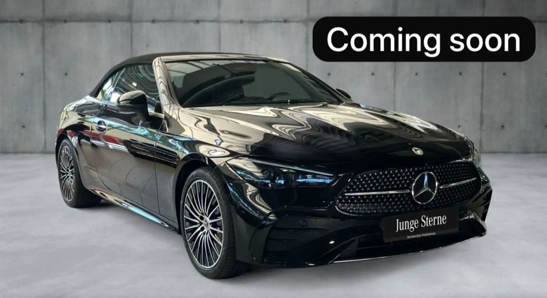Mercedes-Benz CLE 200 CLE Cabrio Coupé 200 AMG Line MOD 2025 TVAC Czarny - 1