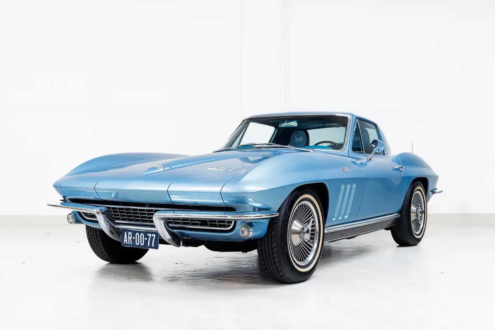 Corvette C2 - Mint Condition - Manual Modrá - 1