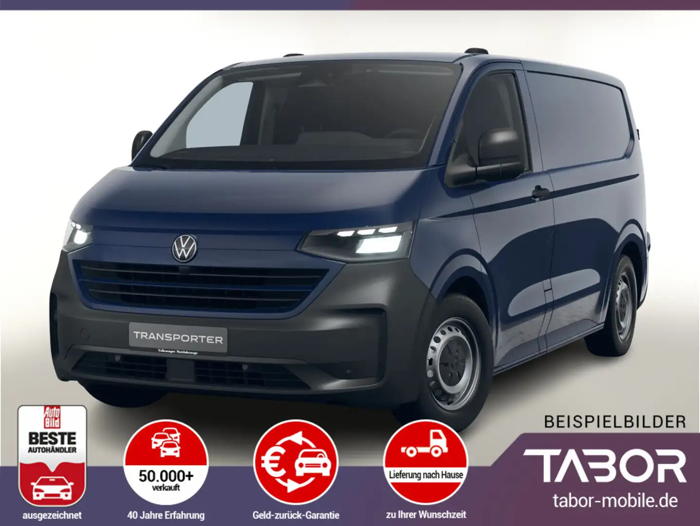 Volkswagen T7 Kastenwagen 2.0 TDI 150 LED PDC Kam HFT 3-S Albastru - 1