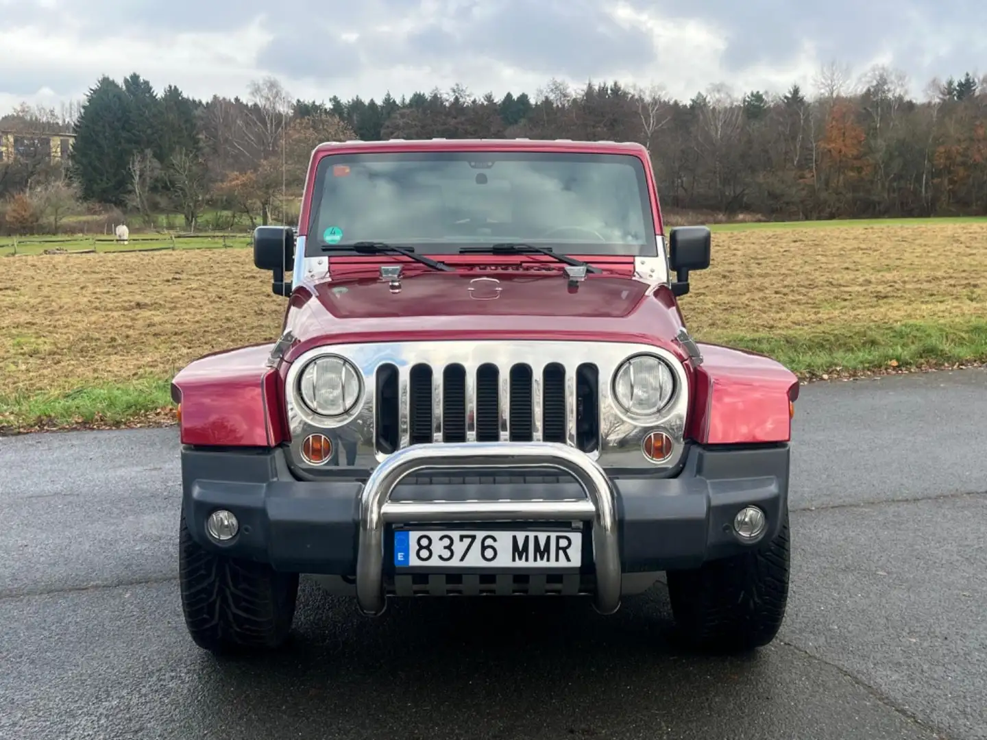 Jeep Wrangler Unlimited Sahara 21.500 KM Einzelstück Rot - 2