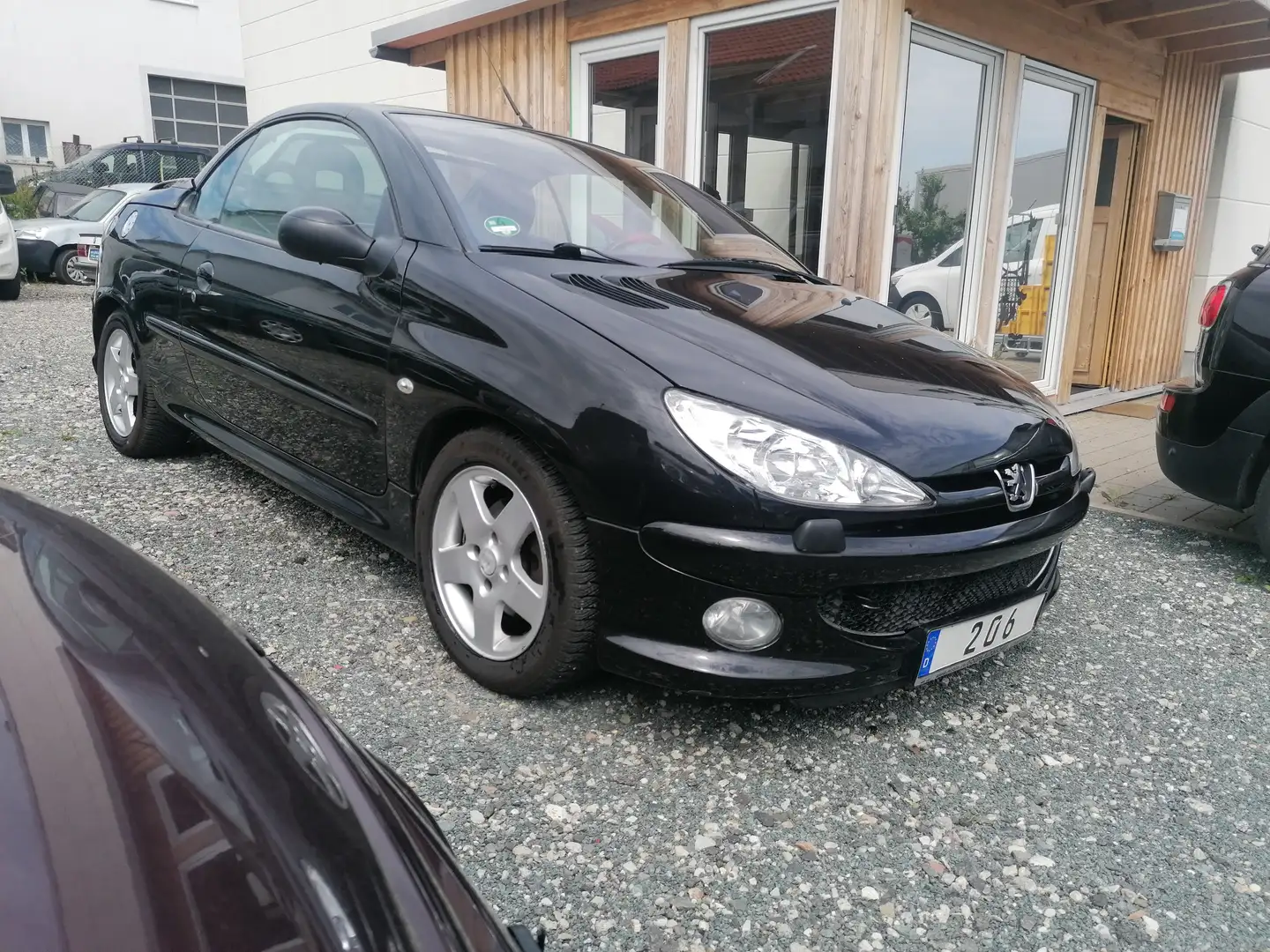 Peugeot 206 CC Platinum Schwarz - 1