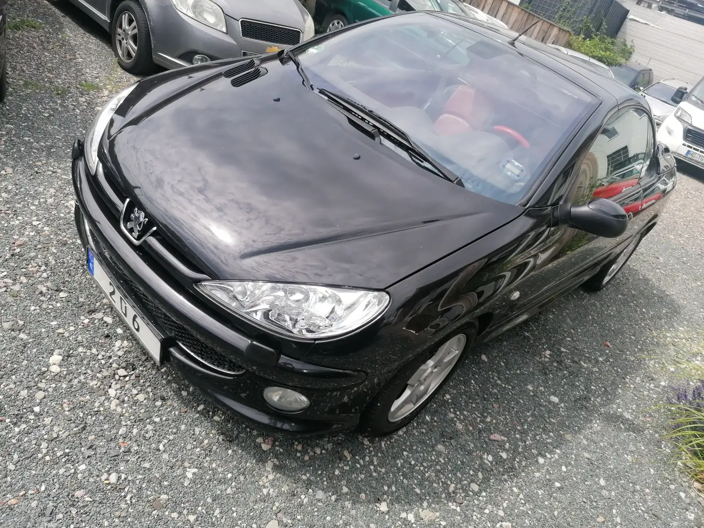 Peugeot 206 CC Platinum Schwarz - 2