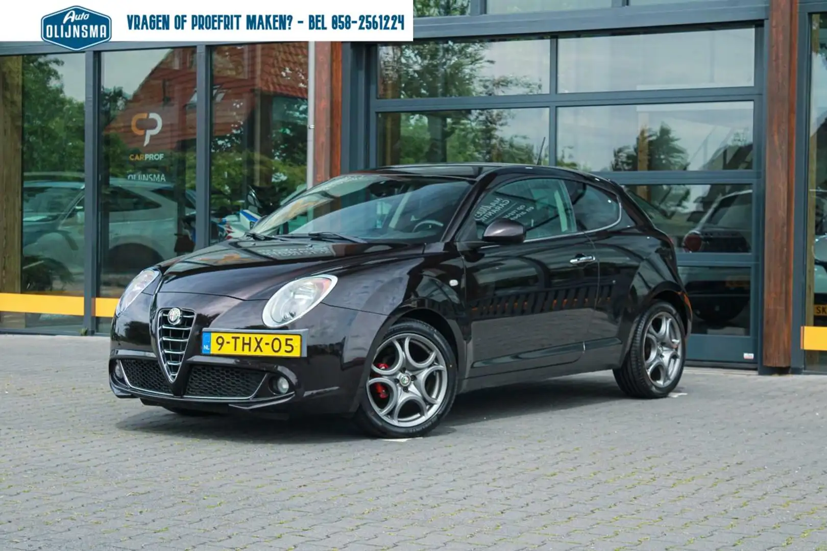 Alfa Romeo MiTo TwinAir Distinctive|Clima|Navi|Leer|17" Noir - 1