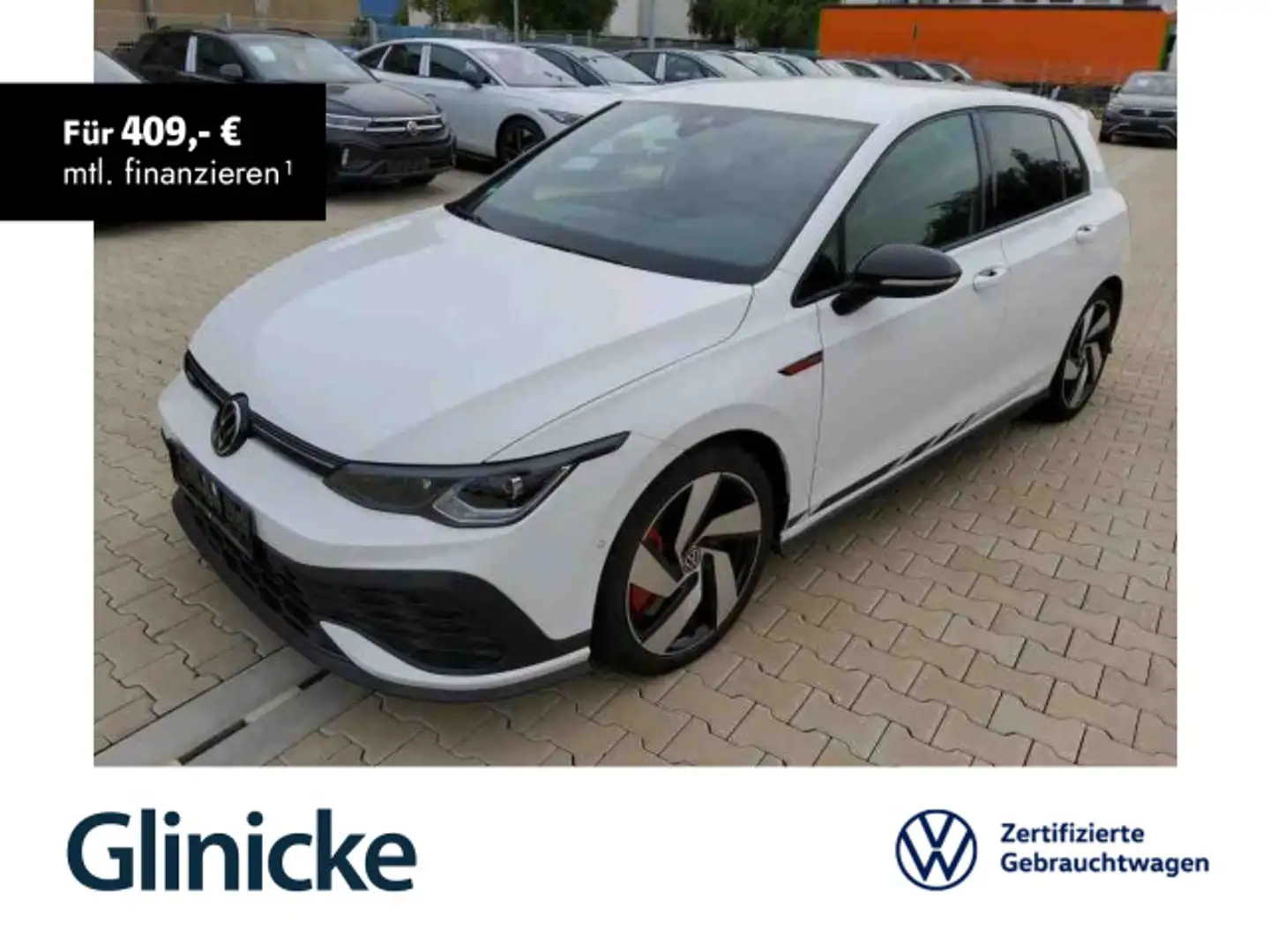 Volkswagen Golf GTI Clubsport Matrix/Nav/h&k/ACC/AppCon/LHZ Weiß - 1