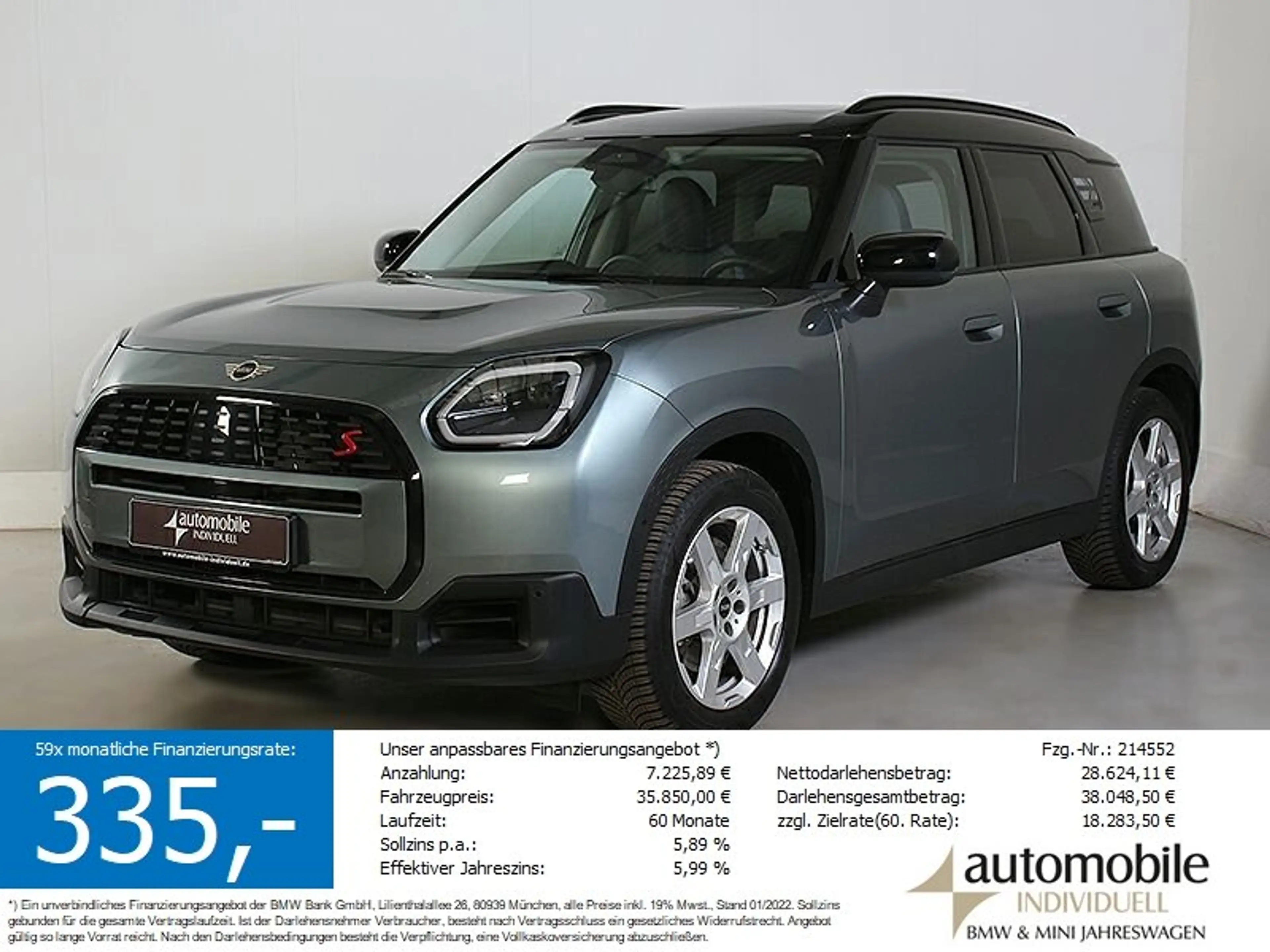 MINI Cooper S Countryman Countryman S ALL4 Classic Trim DKG AHK HuD Navi