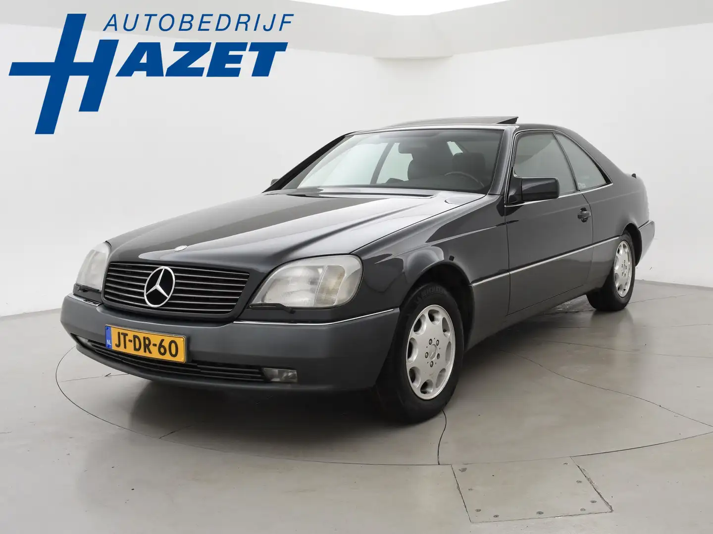 Mercedes-Benz S 600 V12 COUPE + SCHUIFDAK | DUBBEL GLAS Schwarz - 1