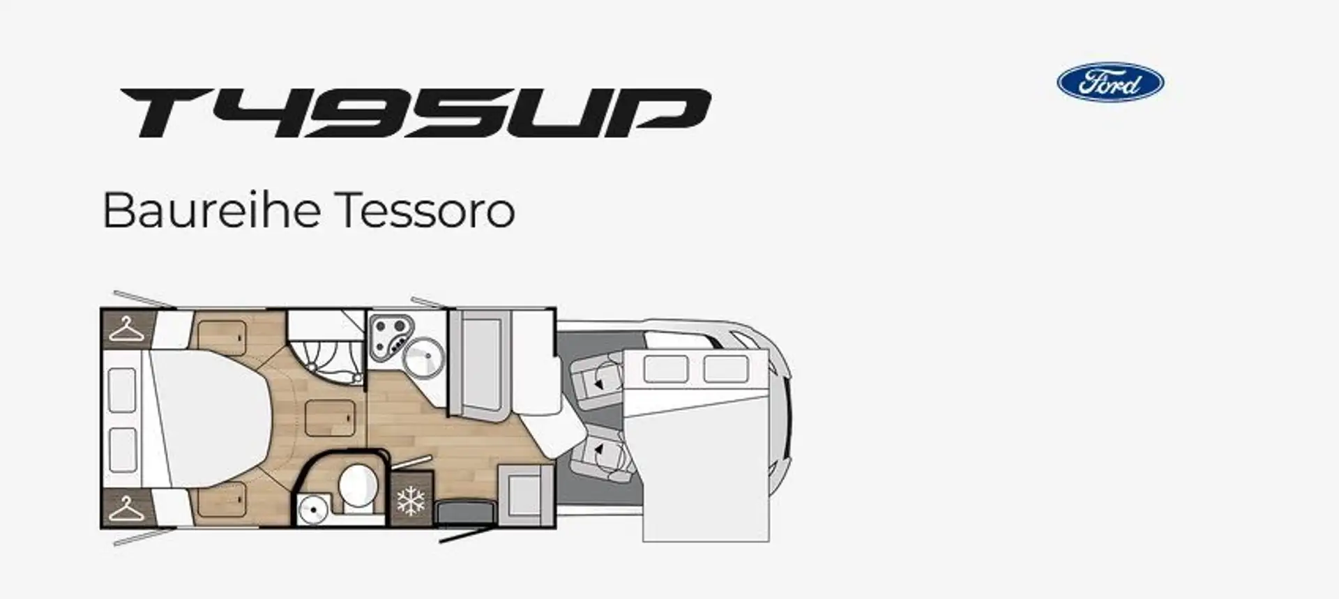 Benimar Tessoro T495 UP 130PS*Solar*Markise*TV*REISEKIT* Weiß - 1