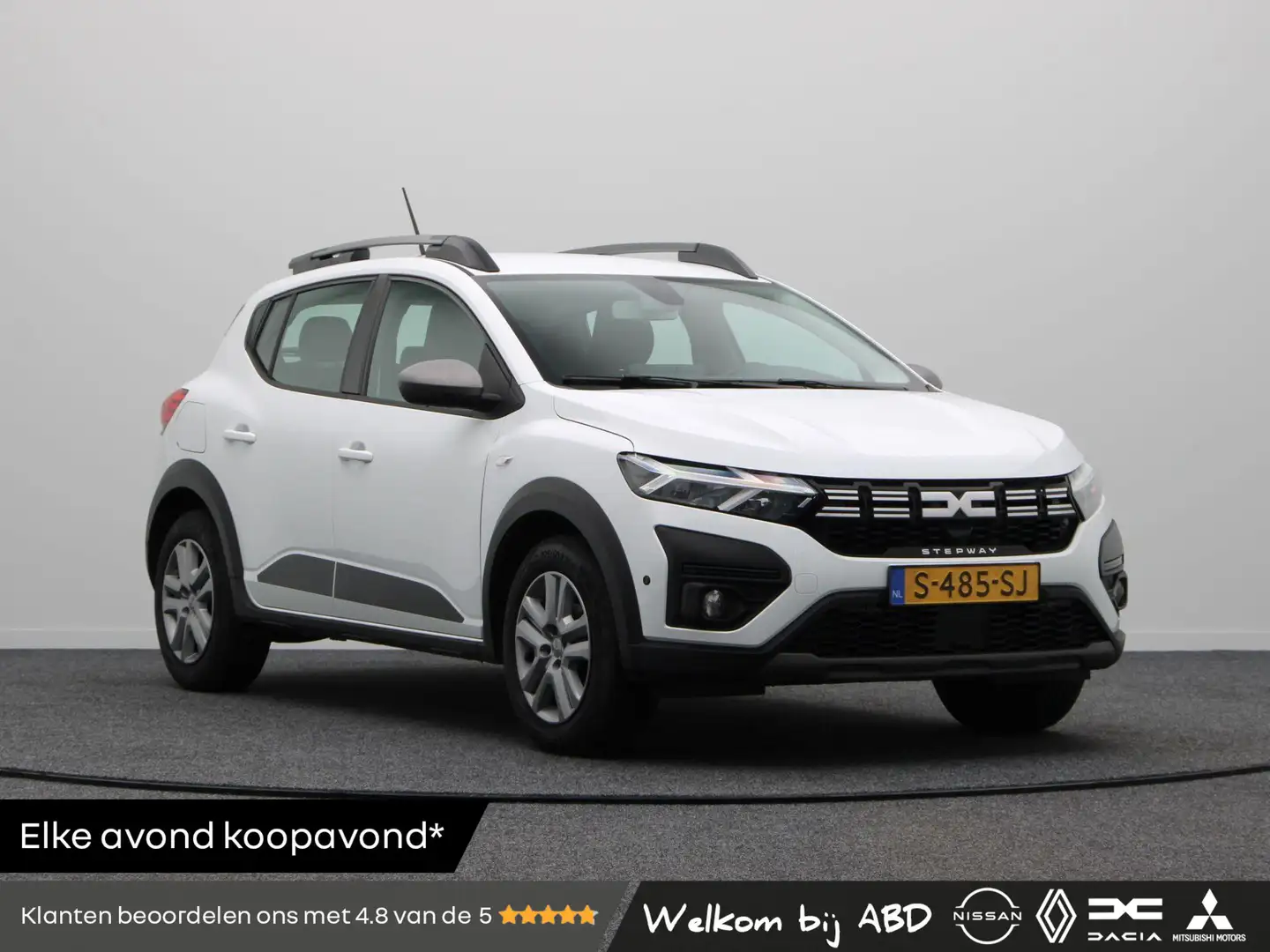 Dacia Sandero Stepway TCe 100pk ECO-G Expression | Achteruitrijc Wit - 1