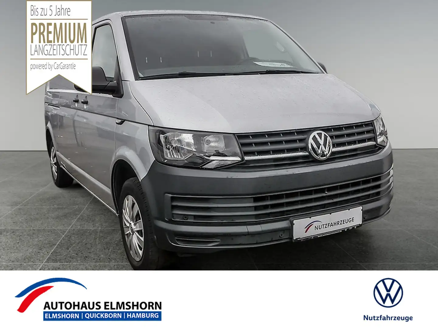 Volkswagen T6 Transporter Kasten LR PDC KAMERA NAVI AHK Silber - 1