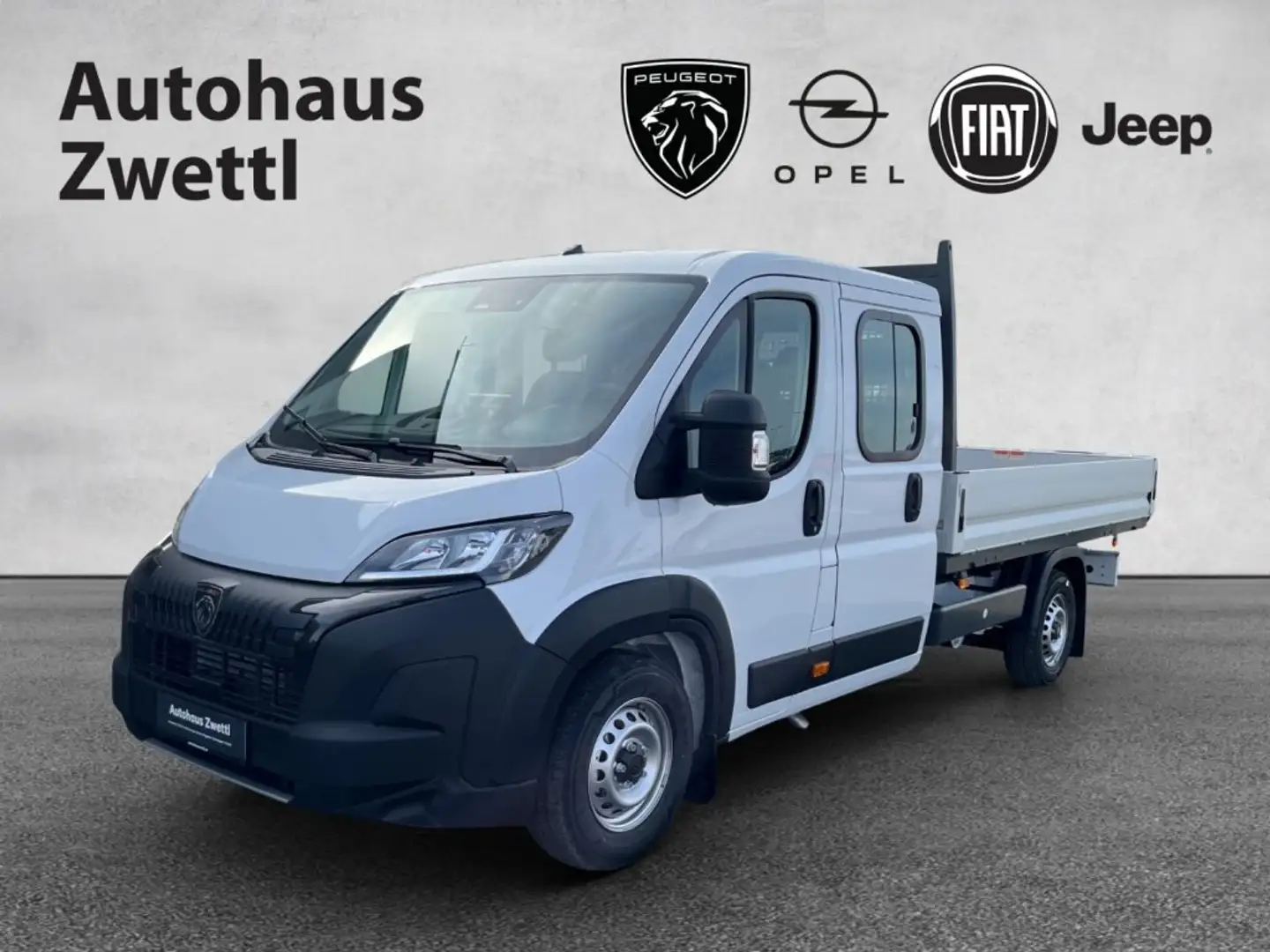 Peugeot Boxer Pritsche DK 35+ L4 140 6-Gang Weiß - 1