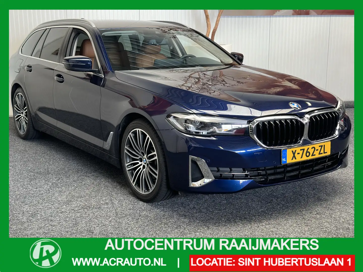 BMW 518 5-SERIE TOURING 518D HYBRIDE D HIGH EXECUTIVE AUTO Blauw - 1