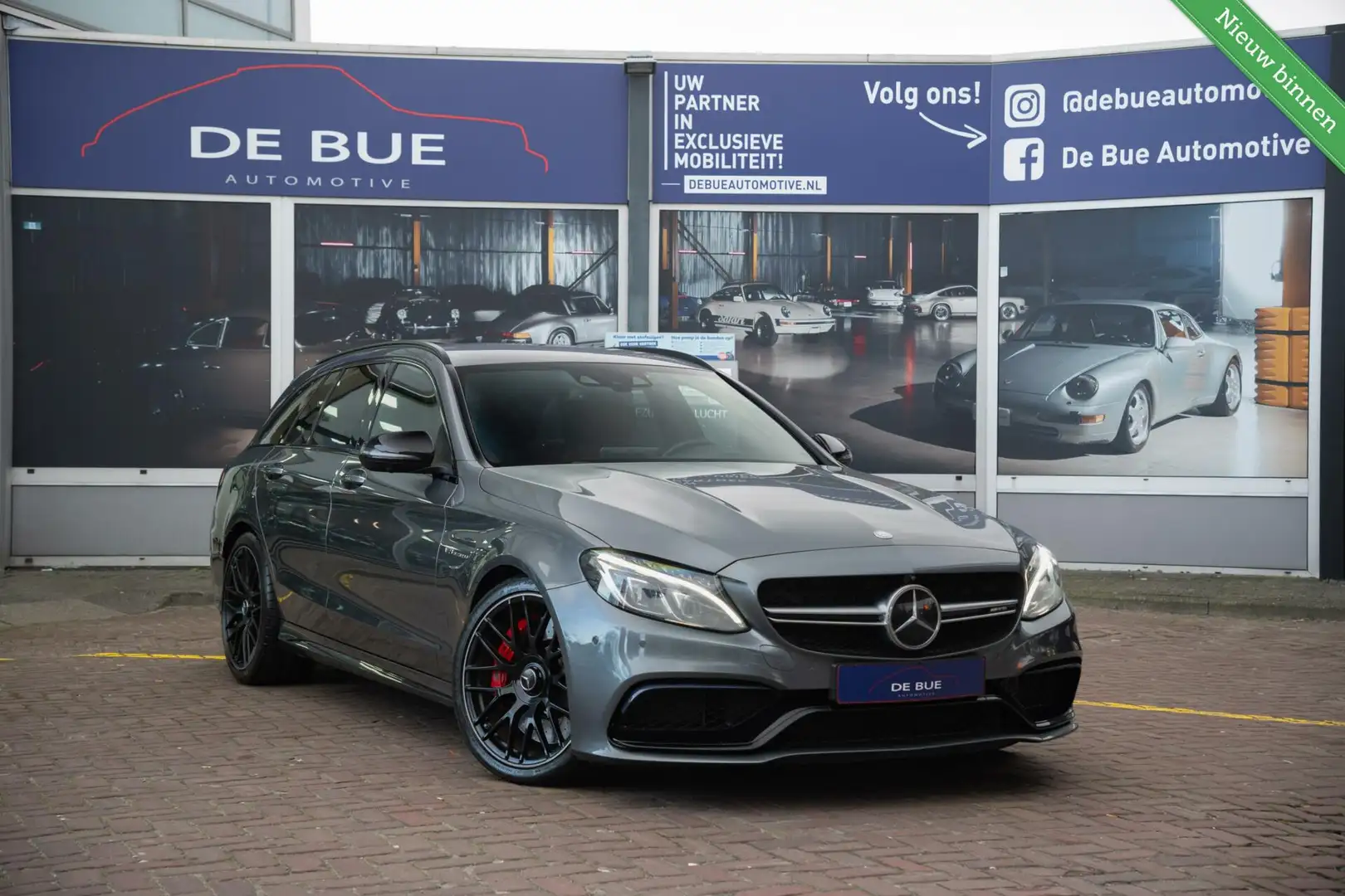 Mercedes-Benz C 63 AMG Estate S Edition 1 Designo Carbon Head Up Burmeste Gris - 2