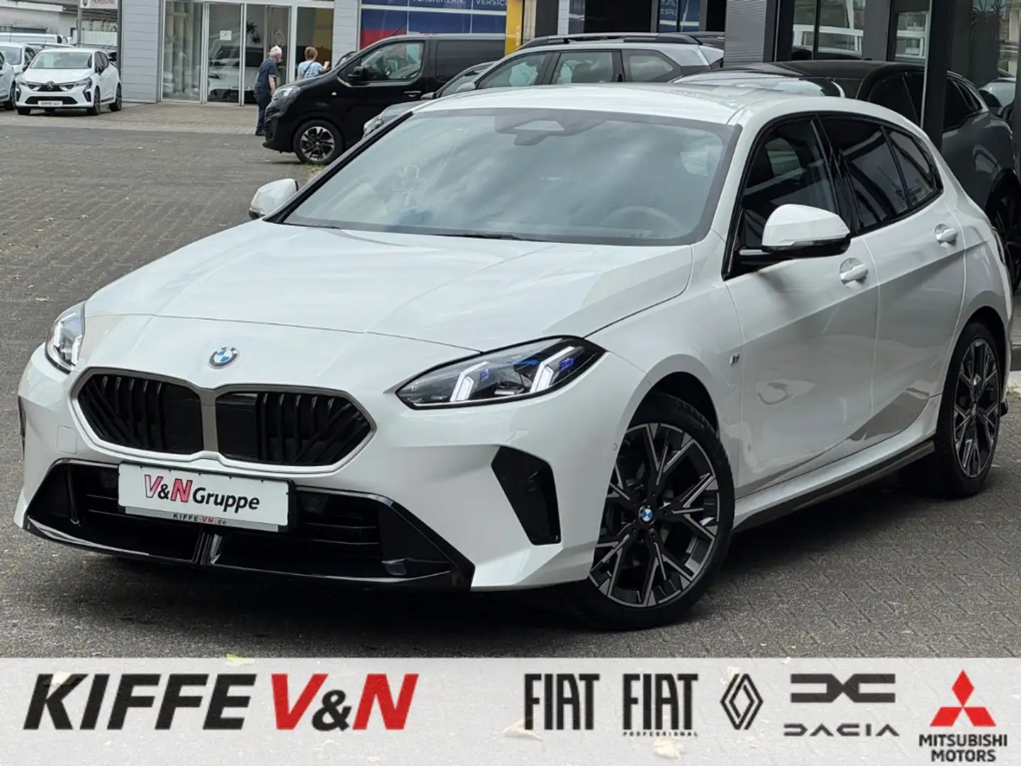 BMW 118 D M-SPORT NAVI KAMERA H/K KOMF-ZUG ADAPT-LED Weiß - 1