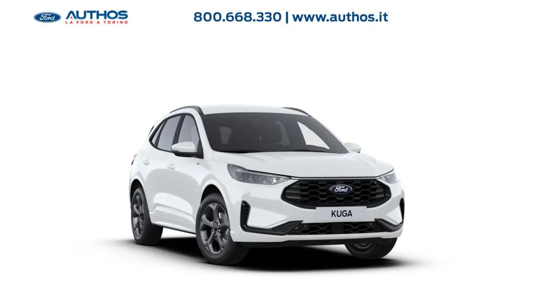 Ford Kuga 2.5 full hybrid ST-Line 2wd 180cv auto Bianco - 1