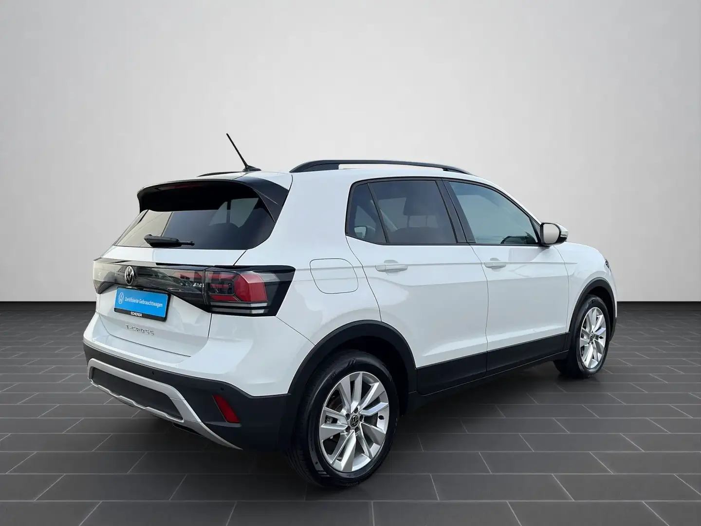 Volkswagen T-Cross 1,0 TSI DSG LED/App Connect/Sitzheizung Weiß - 2