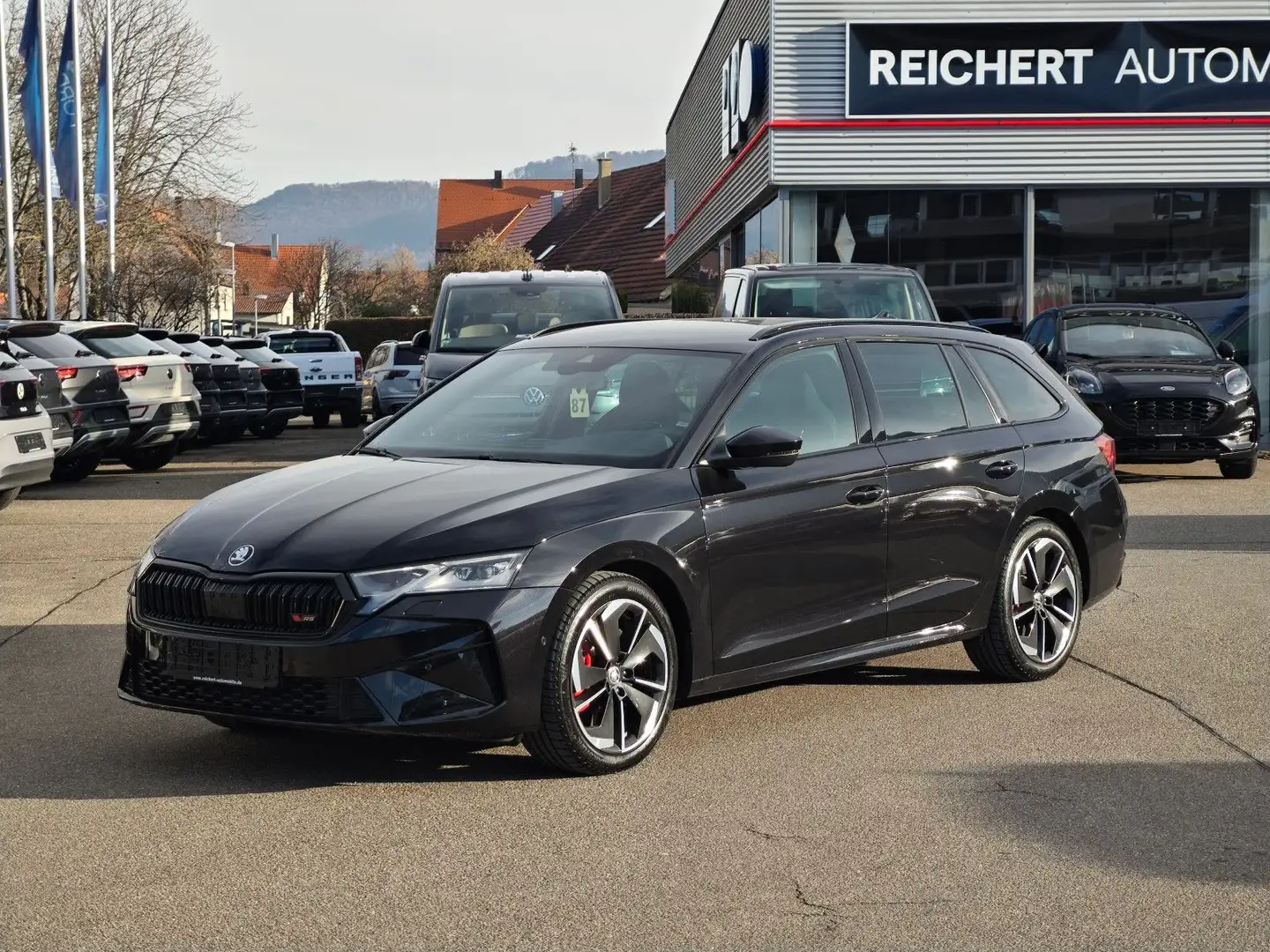 Skoda Octavia RS 265PS DSG 5J./GAR + 8x fach breift Schwarz - 1