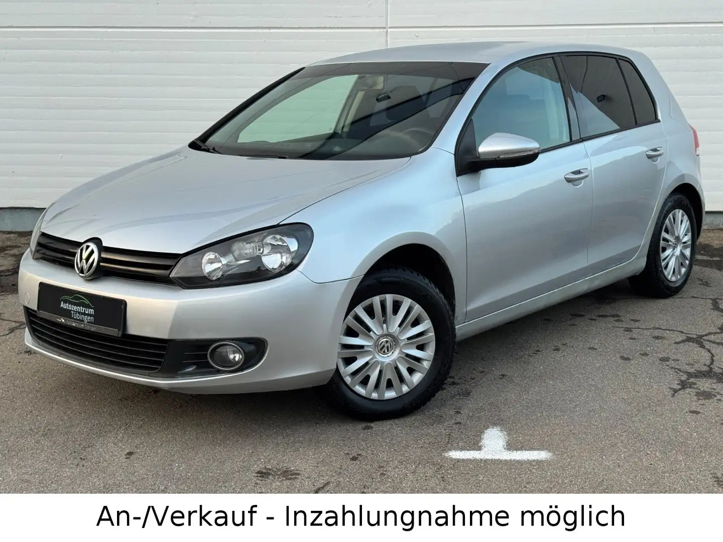 Volkswagen Golf VI 1.4 | AHK | TÜV NEU | 2.HAND | KLIMA | Zilver - 1