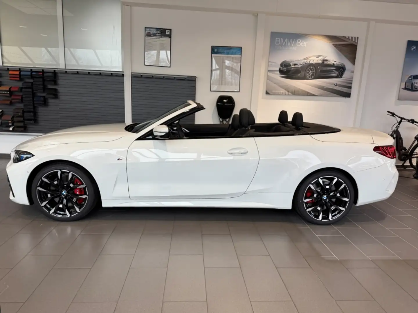 BMW 420 i Cabrio M-Sport/Lenkradheizung/SHZ/Nackenwärmer Weiß - 2