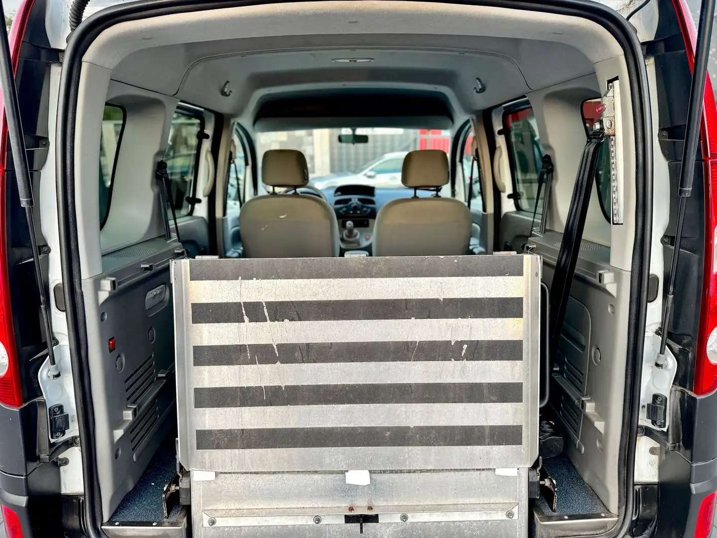 Renault Kangoo 'Behindertengerecht-Rampe'Klima'Kamera' Weiß - 2
