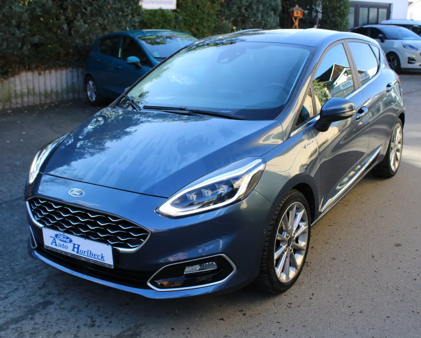 Ford Fiesta Vignale/LED-Scheinwerfer/Winter-Paket/Park-Assist. Blau - 1