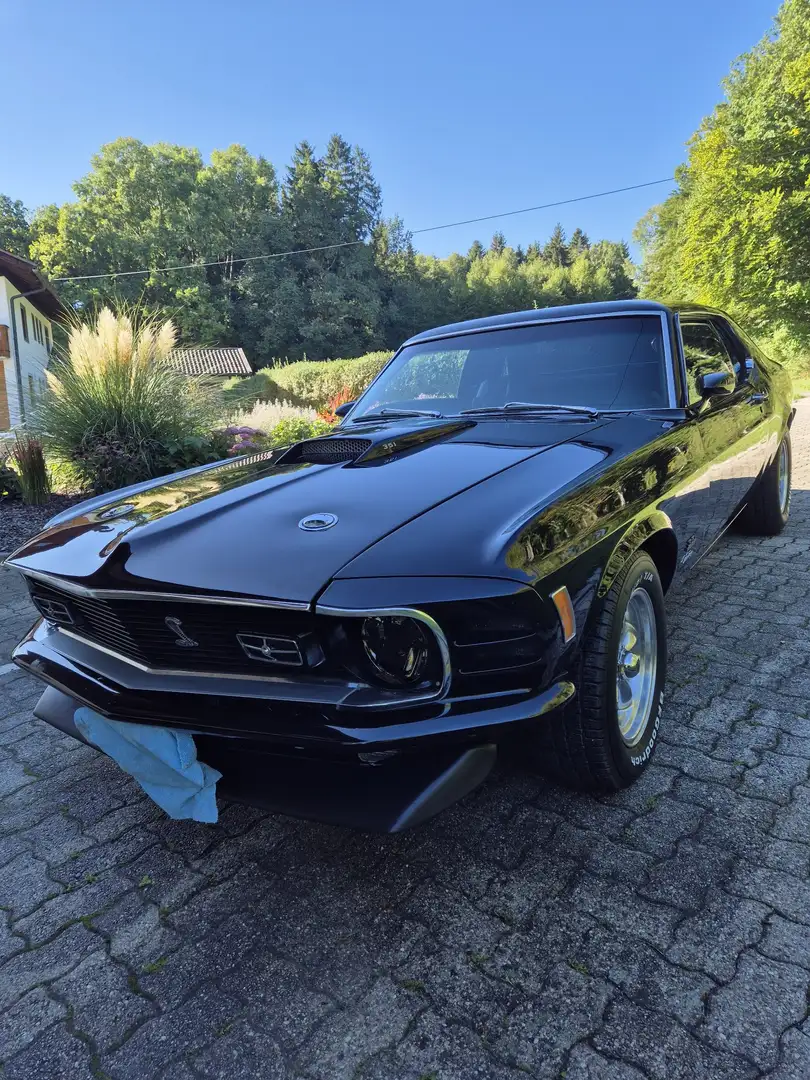 Oldtimer Ford Mustang Grande Schwarz - 1