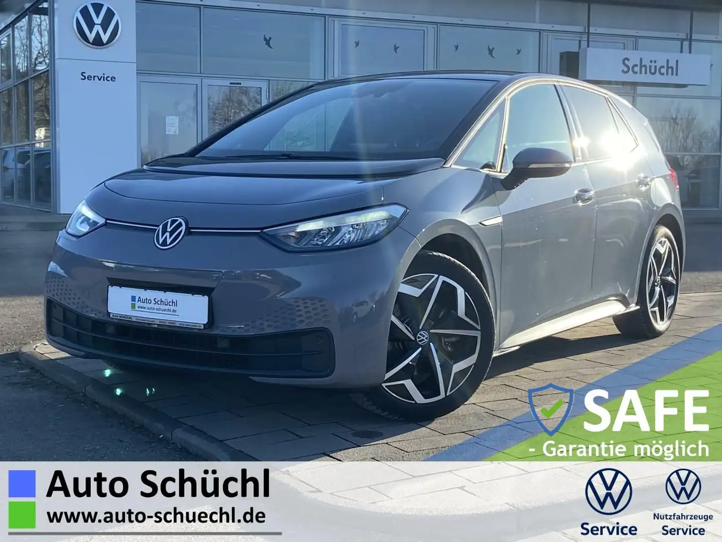 Volkswagen ID.3 Pure Performance CCS+APP-CONNECT+NAVI+LED+D Grau - 1