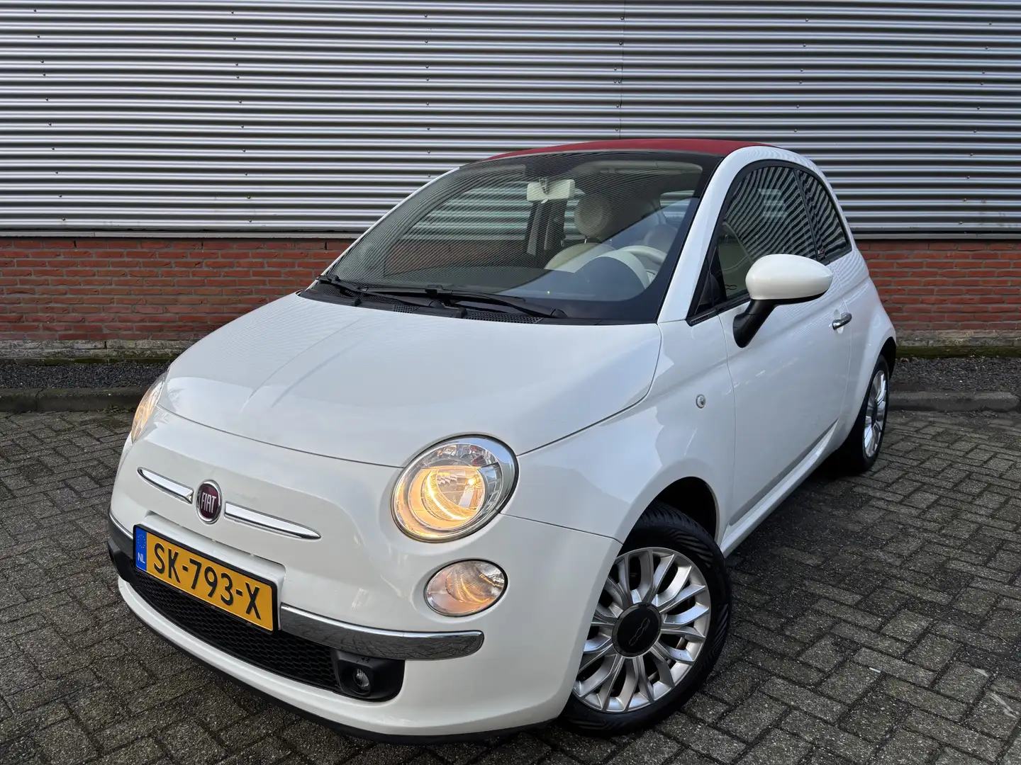 Fiat 500C 1.2 Lounge | Cabrio | Airco | Bianco - 2